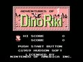 Adventures of DinoRiki (USA) - Screen 1