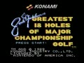 Jack Nicklaus' Greatest 18 Holes of Major Championship Golf (USA) - Screen 1