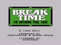Break Time - The National Pool Tour (USA) - Screen 1