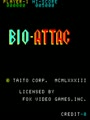 Bio Attack - Screen 1