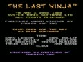 The Last Ninja (USA) - Screen 1