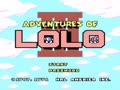 Adventures of Lolo 3 (USA) - Screen 1