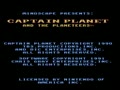 Captain Planet and the Planeteers (USA) - Screen 1