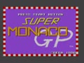 Super Monaco GP (Euro, Prototype) - Screen 5