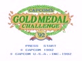 Capcom's Gold Medal Challenge '92 (USA) - Screen 2