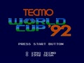 Tecmo World Cup '92 (Euro, Prototype) - Screen 2