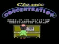 Classic Concentration (USA) - Screen 1