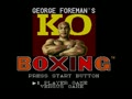 George Foreman's KO Boxing (Euro, Bra) - Screen 3