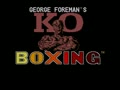 George Foreman's KO Boxing (Euro, Bra) - Screen 4