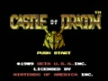 Castle of Dragon (USA) - Screen 1
