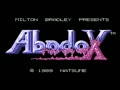 Abadox - The Deadly Inner War (USA) - Screen 1