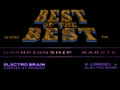 Best of the Best - Championship Karate (USA) - Screen 1