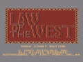 Law of the West (Jpn) - Screen 1