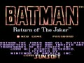 Batman - Return of the Joker (USA) - Screen 1
