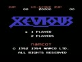 Xevious (Jpn, v1.1) - Screen 1