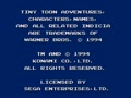 Tiny Toon Adventures - Acme All-Stars (Euro) - Screen 1