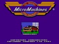 Micro Machines (Euro) - Screen 2