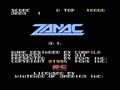Zanac (USA) - Screen 1