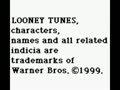 Looney Tunes (Euro) - Screen 1