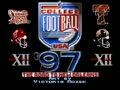 College Football USA '97 - The Road to New Orleans (USA) - Screen 2