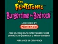 The Flintstones - Burgertime in Bedrock (Euro) - Screen 1