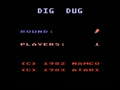 Dig Dug - Screen 1