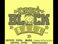 Kirby's Block Ball (Euro, USA) - Screen 2