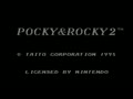 Pocky & Rocky 2 (Euro) - Screen 1