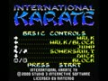 International Karate 2000 (Euro) - Screen 2