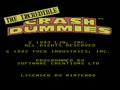 The Incredible Crash Dummies (USA) - Screen 1