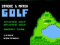 Vs. Stroke & Match Golf (Men Version, set GF4-2 ?) - Screen 1