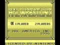 HAL Wrestling (USA, Prototype) - Screen 2