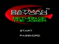 Batman Beyond - Return of the Joker (USA)