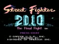 Street Fighter 2010 - The Final Fight (USA) - Screen 1