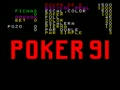 Poker 91 - Screen 1