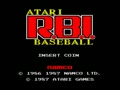 Vs. Atari R.B.I. Baseball (set 2) - Screen 1