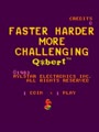Faster, Harder, More Challenging Q*bert (prototype)