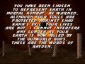 Mortal Kombat 3 (Euro, Prototype) - Screen 2