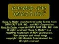 Kung-Fu Master (NTSC) - Screen 1