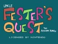 Fester's Quest (Euro) - Screen 5