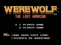 Werewolf - The Last Warrior (Euro) - Screen 1