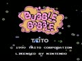 Bubble Bobble (Euro) - Screen 1
