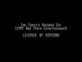Tom Clancy's Rainbow Six (Euro, USA) - Screen 1