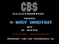 K-Razy Shoot Out - Screen 1