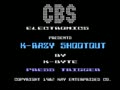 K-Razy Shoot Out - Screen 2