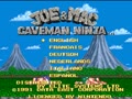 Joe & Mac - Caveman Ninja (Euro) - Screen 2