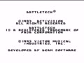 BattleTech (Jpn) - Screen 1