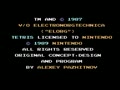 Tetris (USA, Nintendo) - Screen 1