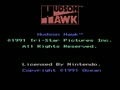 Hudson Hawk (Euro) - Screen 1
