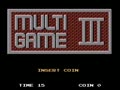 Multi Game III - Screen 1